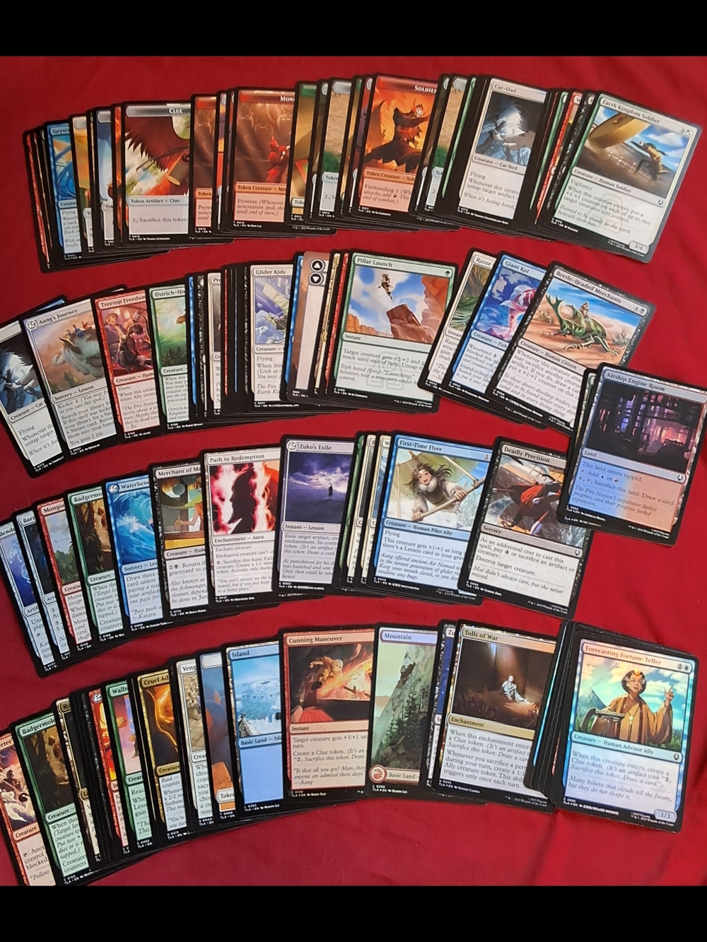 Magic The Gathering Avatar The Last Airbender Lot of 40 Cards NM-MINT